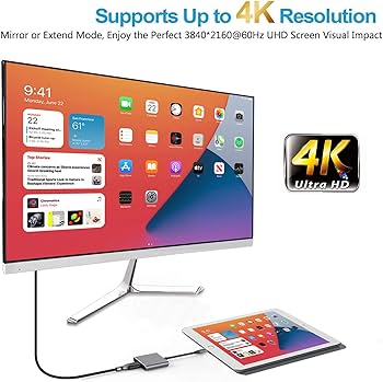 Amazon.com: USB C Digital AV Multiport Adapter with HDMI 4K 60Hz